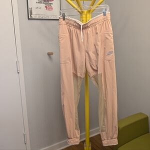 Nike Joggers With Sheer Panels